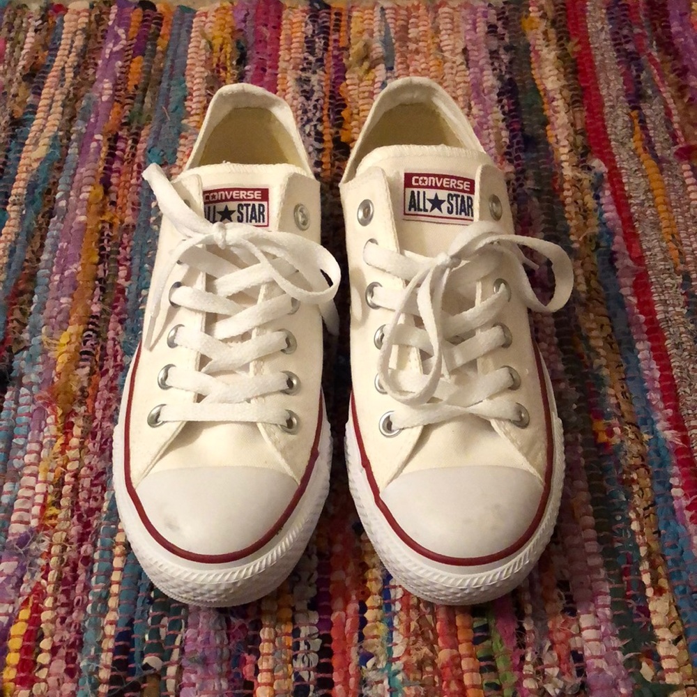 Women’s White Converse